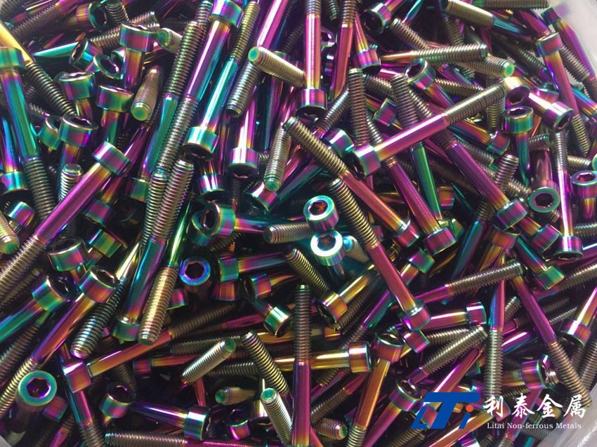 鈦內六角螺栓、鈦螺母、標準件、鈦螺絲 